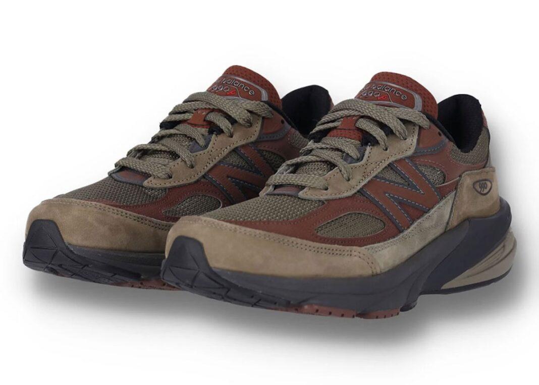 New Balance 990v6, New Balance 990, New Balance - 新百倫 990v6 採用軍裝靈感配色