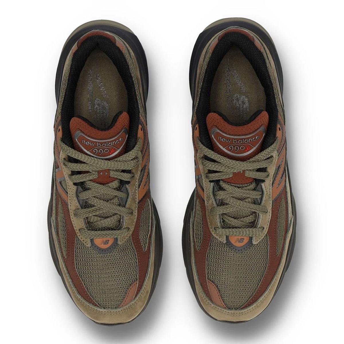 New Balance 990v6, New Balance 990, New Balance - 新百倫 990v6 採用軍裝靈感配色