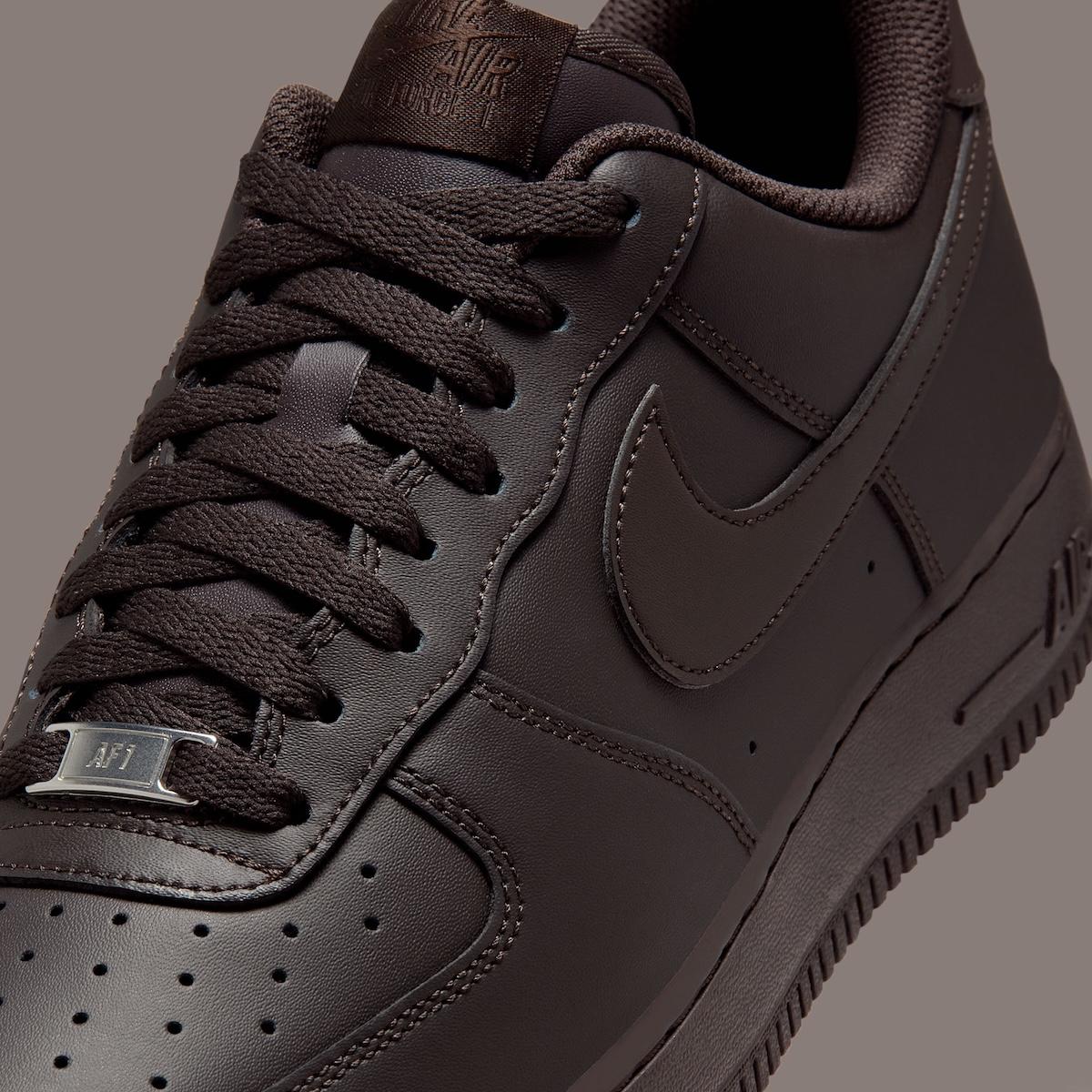 耐克 Air Force 1 Low 採用高級真皮全棕配色 Nike Air Force 1 Low, Nike Air Force 1, Nike - 耐克 Air Force 1 Low 採用高級真皮全棕配色
