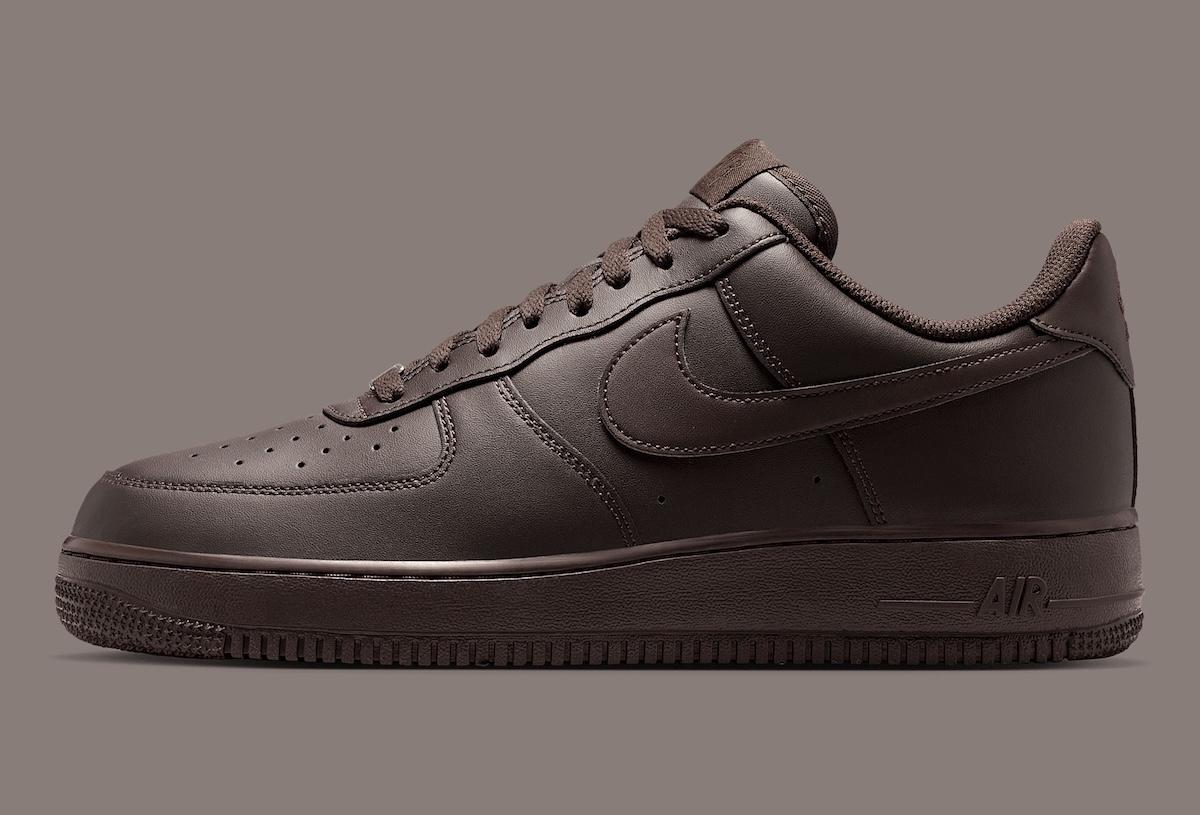 耐克 Air Force 1 Low 採用高級真皮全棕配色 Nike Air Force 1 Low, Nike Air Force 1, Nike - 耐克 Air Force 1 Low 採用高級真皮全棕配色