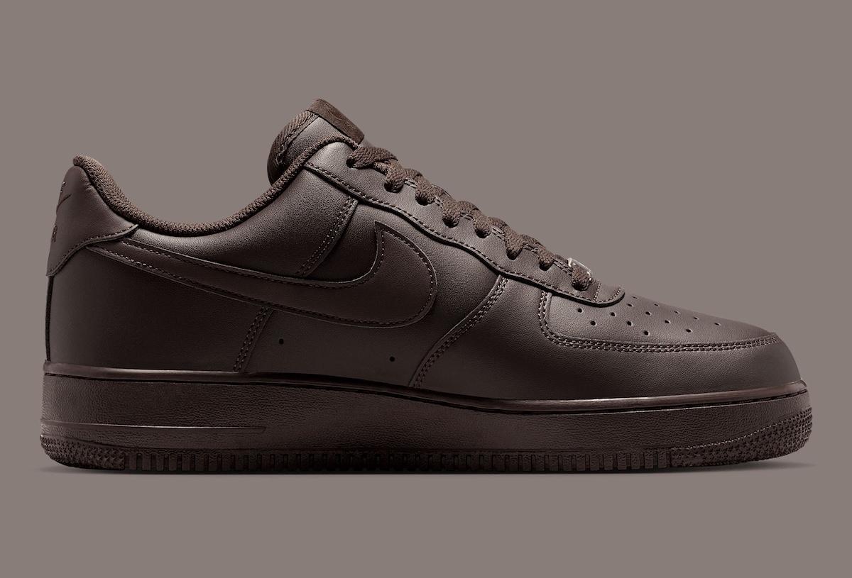耐克 Air Force 1 Low 採用高級真皮全棕配色 Nike Air Force 1 Low, Nike Air Force 1, Nike - 耐克 Air Force 1 Low 採用高級真皮全棕配色