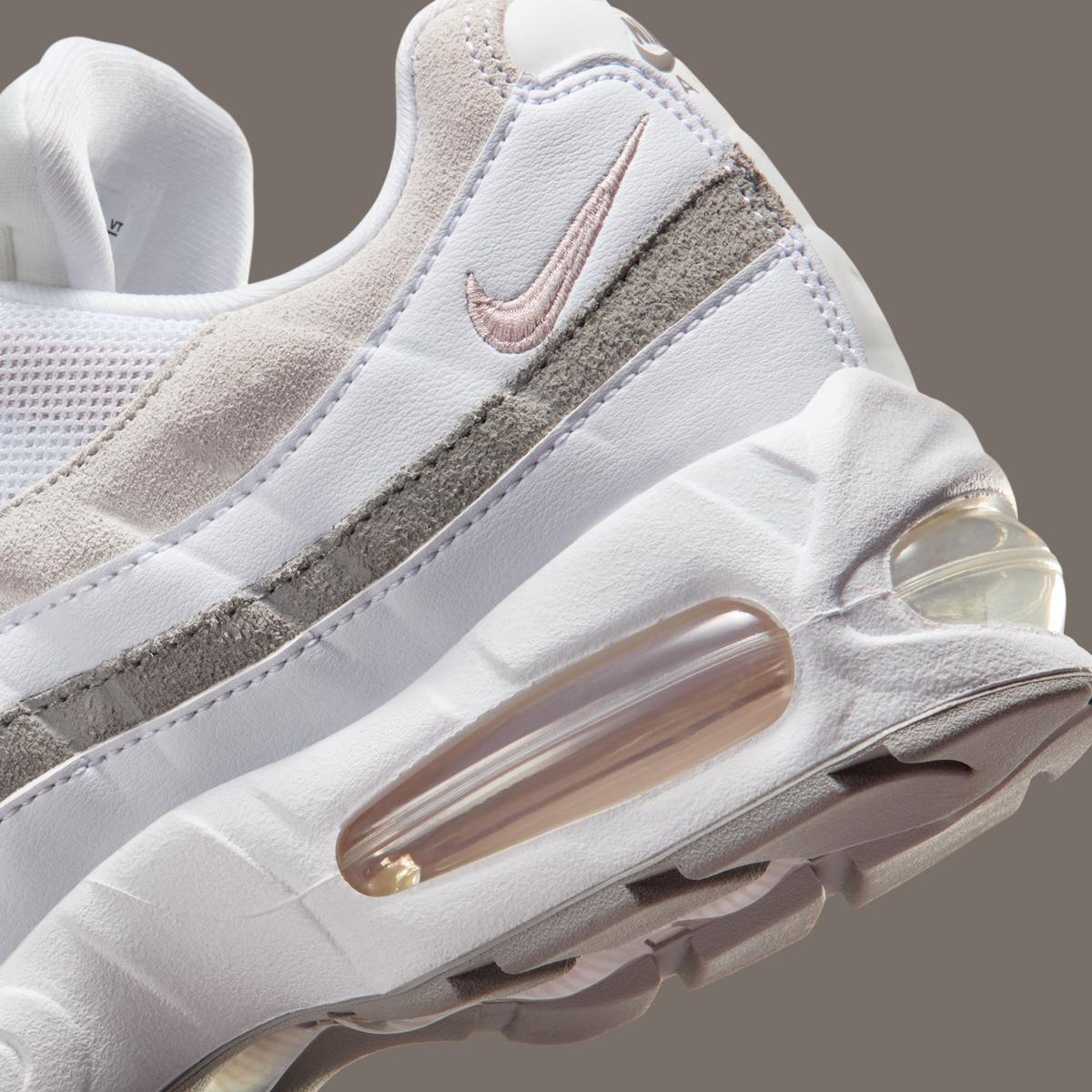耐克推出 Air Max 95 "淺炭灰/珍珠灰 "周年紀念版 Nike Air Max 95, Nike Air Max, Nike - 耐克推出 Air Max 95 "淺炭灰/珍珠灰 "周年紀念版