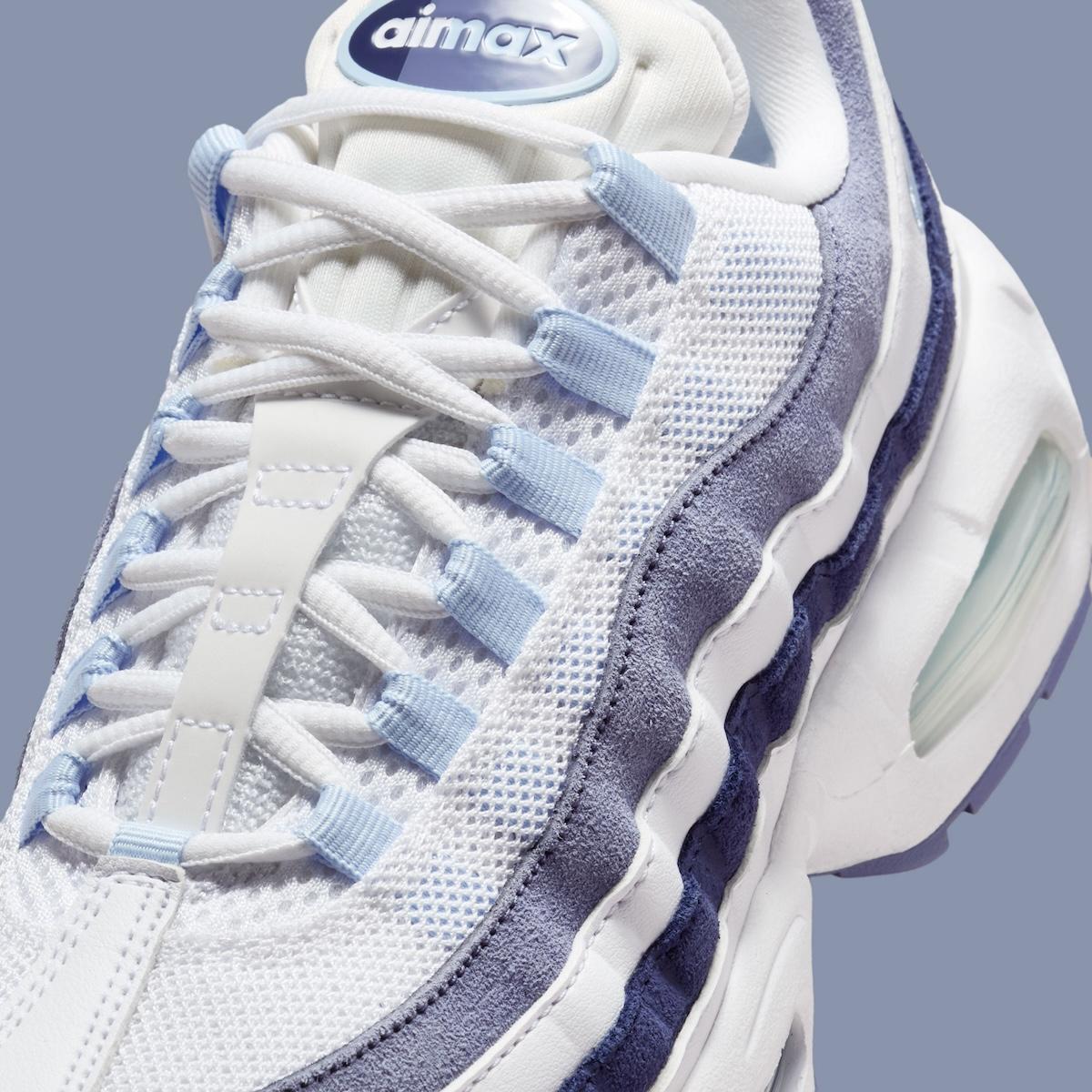 這款 Air Max 95 混合了靛藍、深藍和天藍色調 Nike Air Max 95, Nike Air Max, Nike - 這款 Air Max 95 混合了靛藍、深藍和天藍色調
