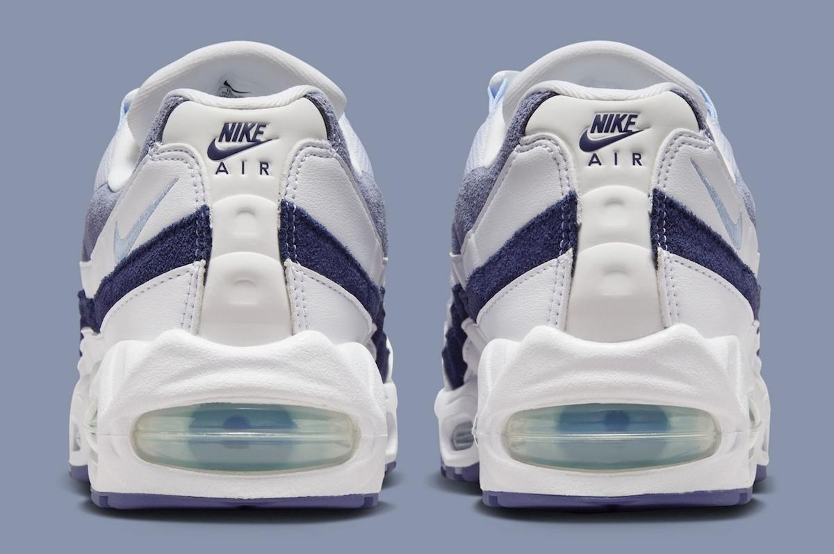 這款 Air Max 95 混合了靛藍、深藍和天藍色調 Nike Air Max 95, Nike Air Max, Nike - 這款 Air Max 95 混合了靛藍、深藍和天藍色調