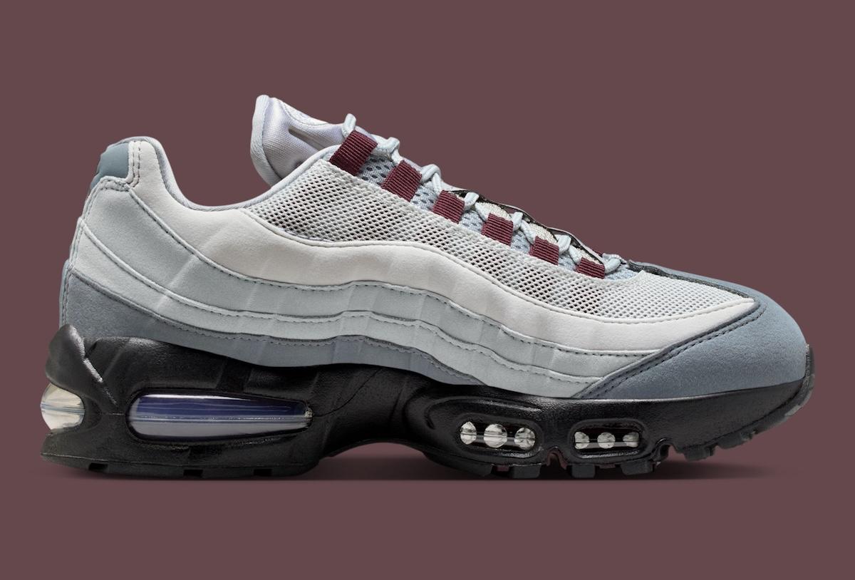 耐克 Air Max 95 "煙灰色/勃艮第紅 "加入 JD Sports 獨家專賣店 Nike Air Max 95, Nike, JD Sports - 耐克 Air Max 95 "煙灰色/勃艮第紅 "加入 JD Sports 獨家專賣店