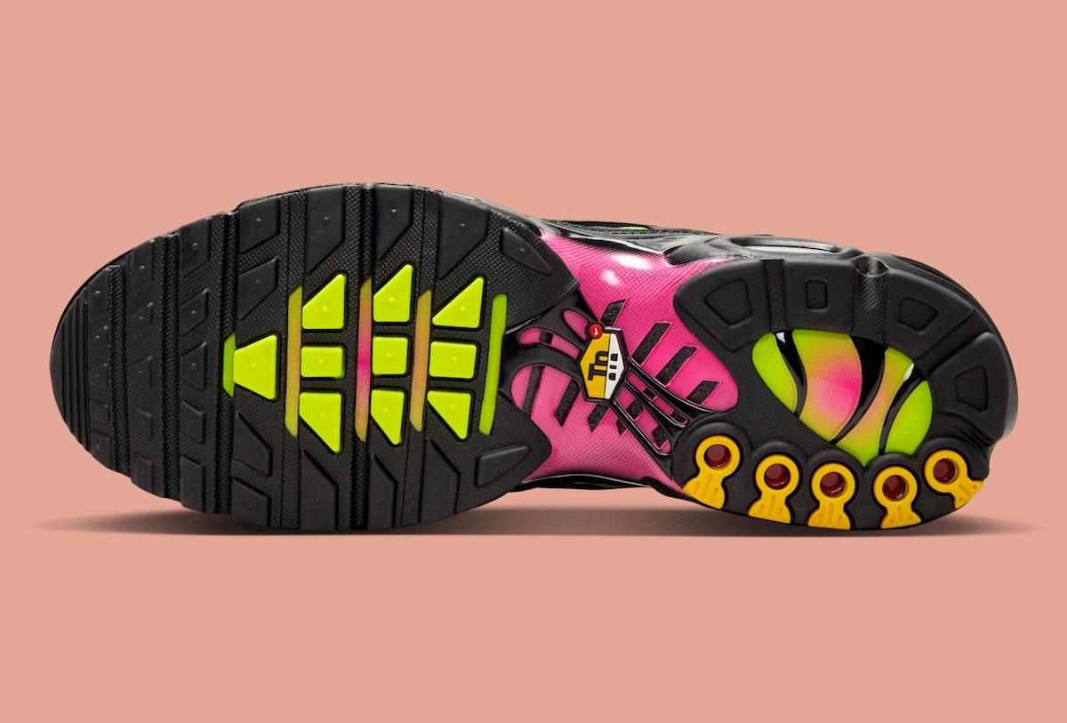 耐克 Air Max Plus 採用漸變色 "超粉紅/伏特 "配色 Nike Air Max Plus, Nike Air Max, Nike - 耐克 Air Max Plus 採用漸變色 "超粉紅/伏特 "配色