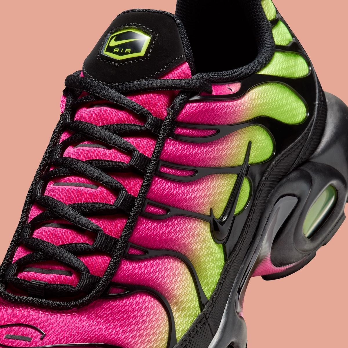耐克 Air Max Plus 採用漸變色 "超粉紅/伏特 "配色 Nike Air Max Plus, Nike Air Max, Nike - 耐克 Air Max Plus 採用漸變色 "超粉紅/伏特 "配色
