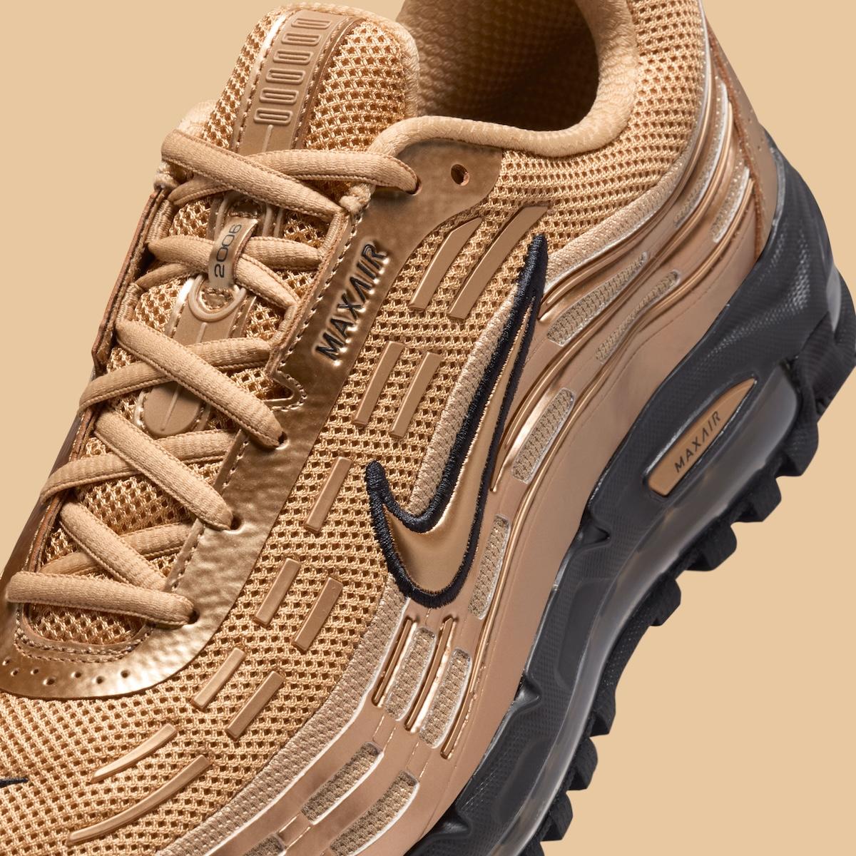 耐克 Air Max TL 2.5 採用奢華的 "金屬金 "裝飾 Nike Air Max TL 2.5, Nike Air Max TL, Nike Air Max, Nike - 耐克 Air Max TL 2.5 採用奢華的 "金屬金 "裝飾