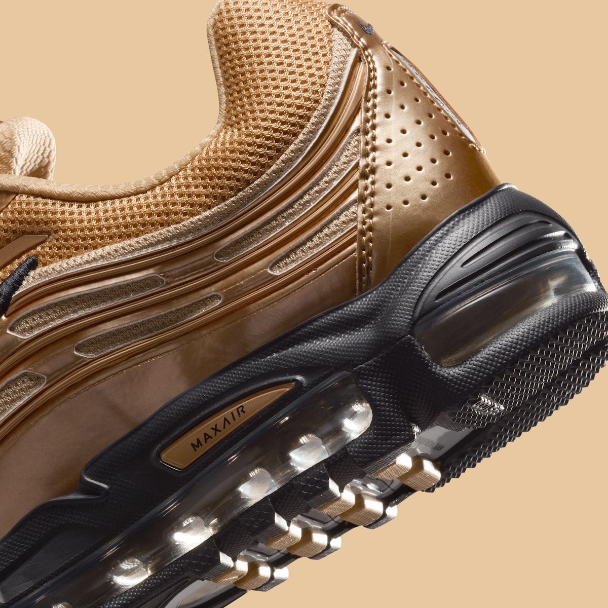 耐克 Air Max TL 2.5 採用奢華的 "金屬金 "裝飾 Nike Air Max TL 2.5, Nike Air Max TL, Nike Air Max, Nike - 耐克 Air Max TL 2.5 採用奢華的 "金屬金 "裝飾
