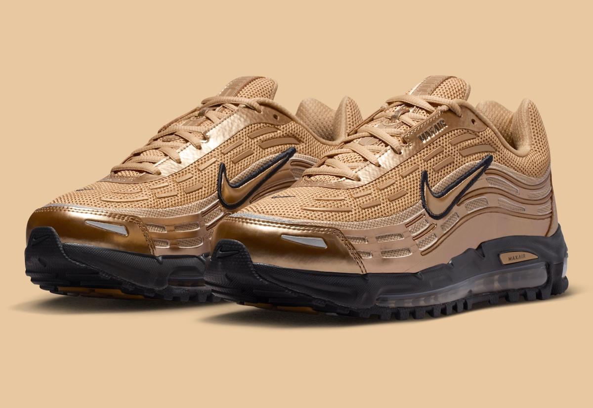 耐克 Air Max TL 2.5 採用奢華的 "金屬金 "裝飾 Nike Air Max TL 2.5, Nike Air Max TL, Nike Air Max, Nike - 耐克 Air Max TL 2.5 採用奢華的 "金屬金 "裝飾
