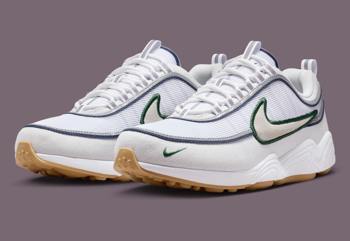 耐克 Air Zoom Spiridon "Photon Dust/Fir" 2025 年秋季發佈 Nike Air Zoom Spiridon, Nike - 耐克 Air Zoom Spiridon "Photon Dust/Fir" 2025 年秋季發佈