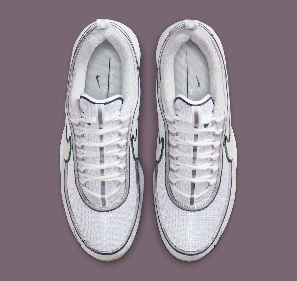 耐克 Air Zoom Spiridon "Photon Dust/Fir" 2025 年秋季發佈 Nike Air Zoom Spiridon, Nike - 耐克 Air Zoom Spiridon "Photon Dust/Fir" 2025 年秋季發佈