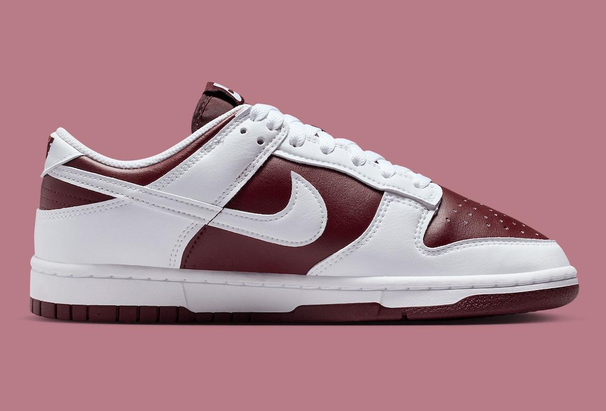 耐克 Dunk Low "深隊紅/白 "延續經典雙色風格 Nike Dunk Low, Nike - 耐克 Dunk Low "深隊紅/白 "延續經典雙色風格