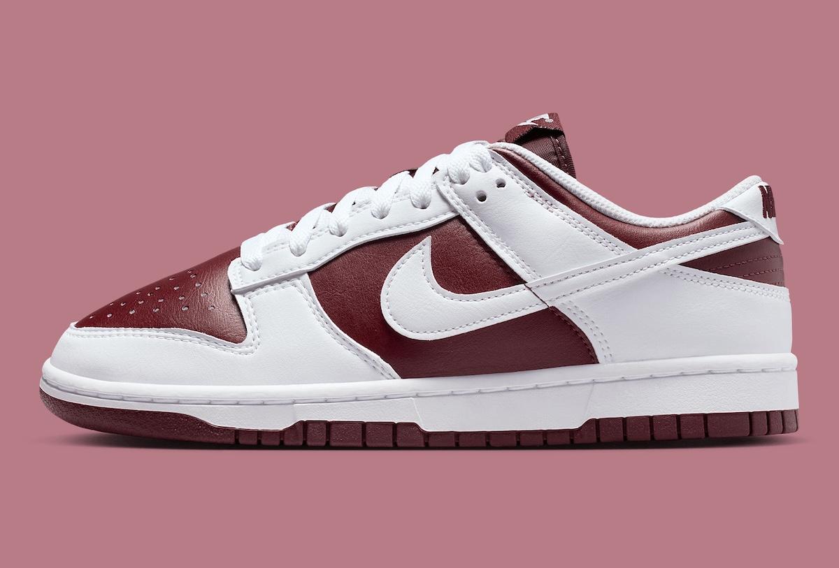 耐克 Dunk Low "深隊紅/白 "延續經典雙色風格 Nike Dunk Low, Nike - 耐克 Dunk Low "深隊紅/白 "延續經典雙色風格