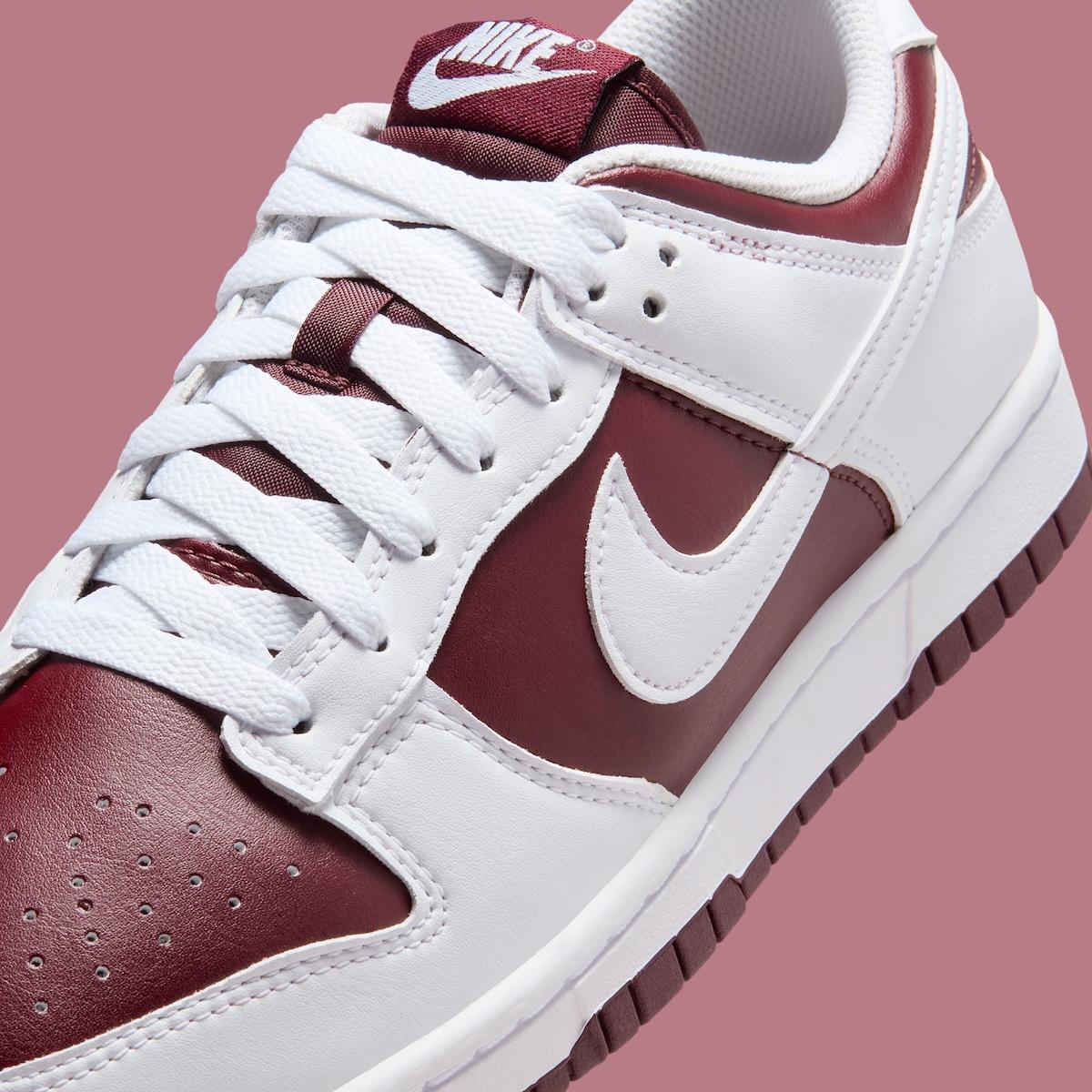 耐克 Dunk Low "深隊紅/白 "延續經典雙色風格 Nike Dunk Low, Nike - 耐克 Dunk Low "深隊紅/白 "延續經典雙色風格