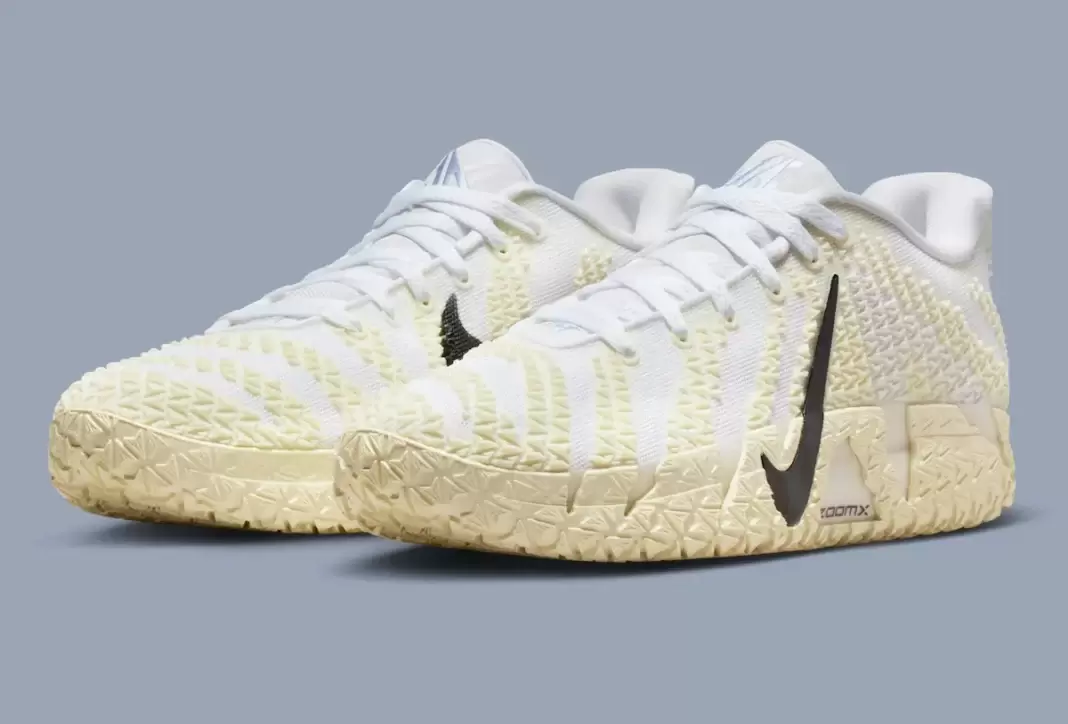 Nike Ja 3, Nike - 耐克 Ja 3 "白色/椰奶色 "10 月 9 日發佈