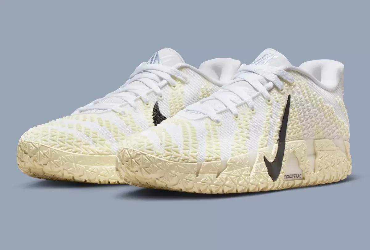 耐克 Ja 3 "白色/椰奶色 "10 月 9 日發佈 Nike Ja 3, Nike - 耐克 Ja 3 "白色/椰奶色 "10 月 9 日發佈