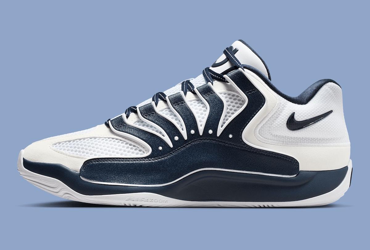 耐克 KD 18 白色和深藍色款亮相 Nike KD 18, Nike - 耐克 KD 18 白色和深藍色款亮相