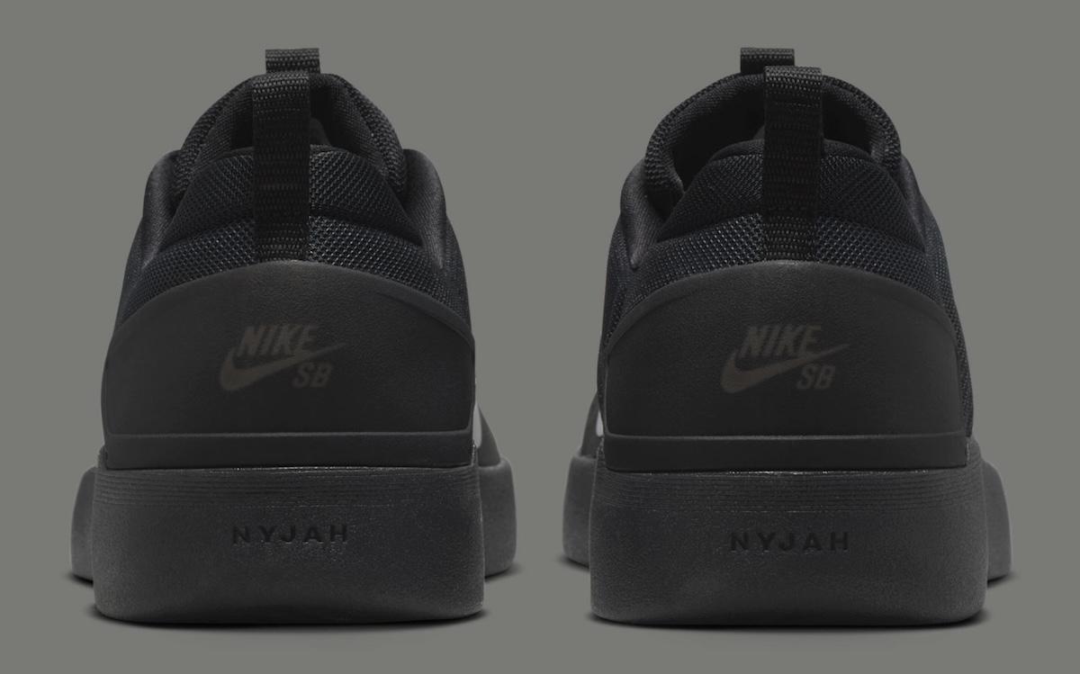 耐克 SB Nyjah 4 黑白簡化版 Nike SB Nyjah 4, Nike SB, Nike - 耐克 SB Nyjah 4 黑白簡化版
