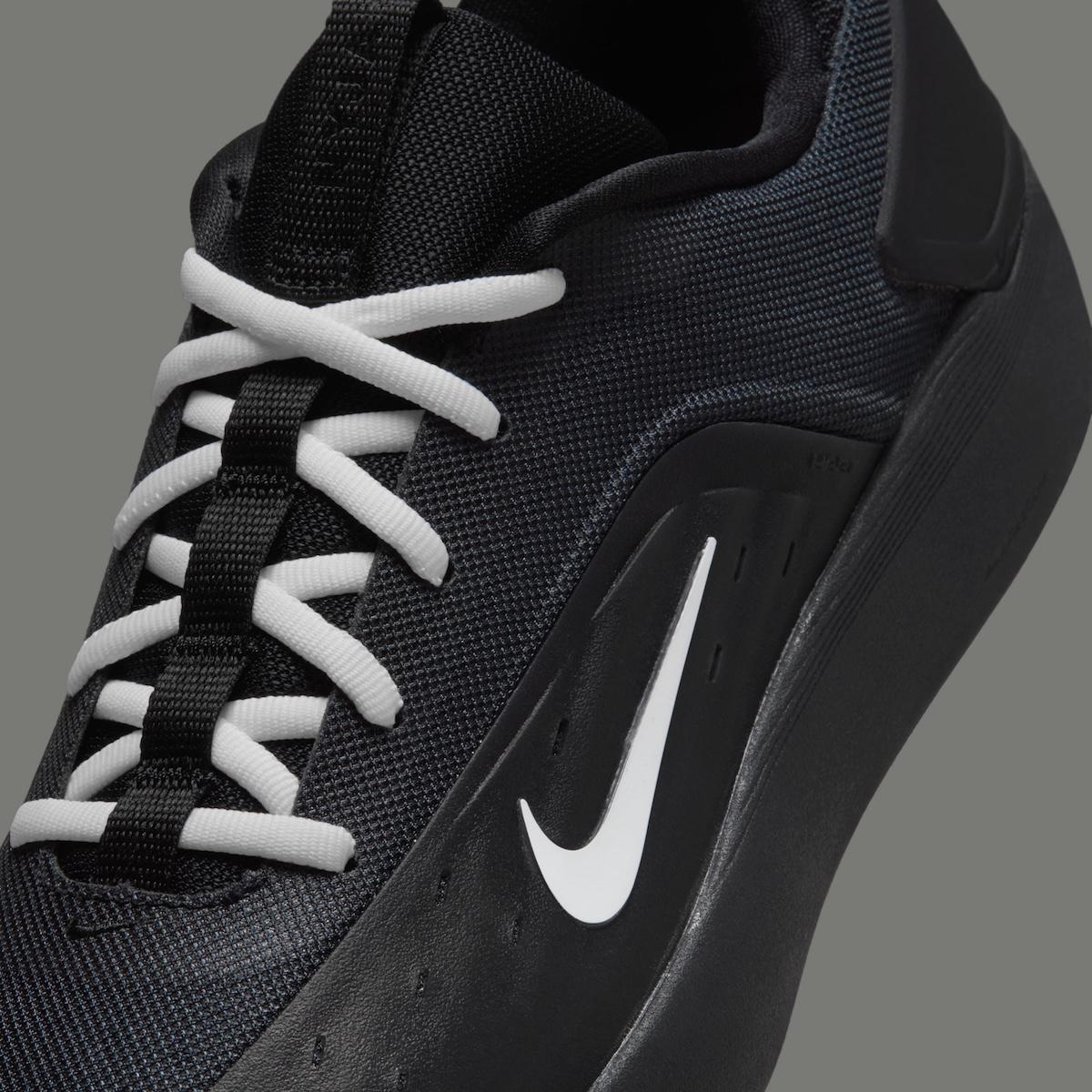 耐克 SB Nyjah 4 黑白簡化版 Nike SB Nyjah 4, Nike SB, Nike - 耐克 SB Nyjah 4 黑白簡化版