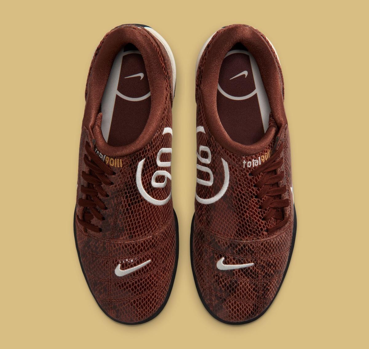 耐克Total 90 III "棕色蛇皮 "展示異國情調細節 Nike Total 90 III, Nike Total 90, Nike - 耐克Total 90 III "棕色蛇皮 "展示異國情調細節