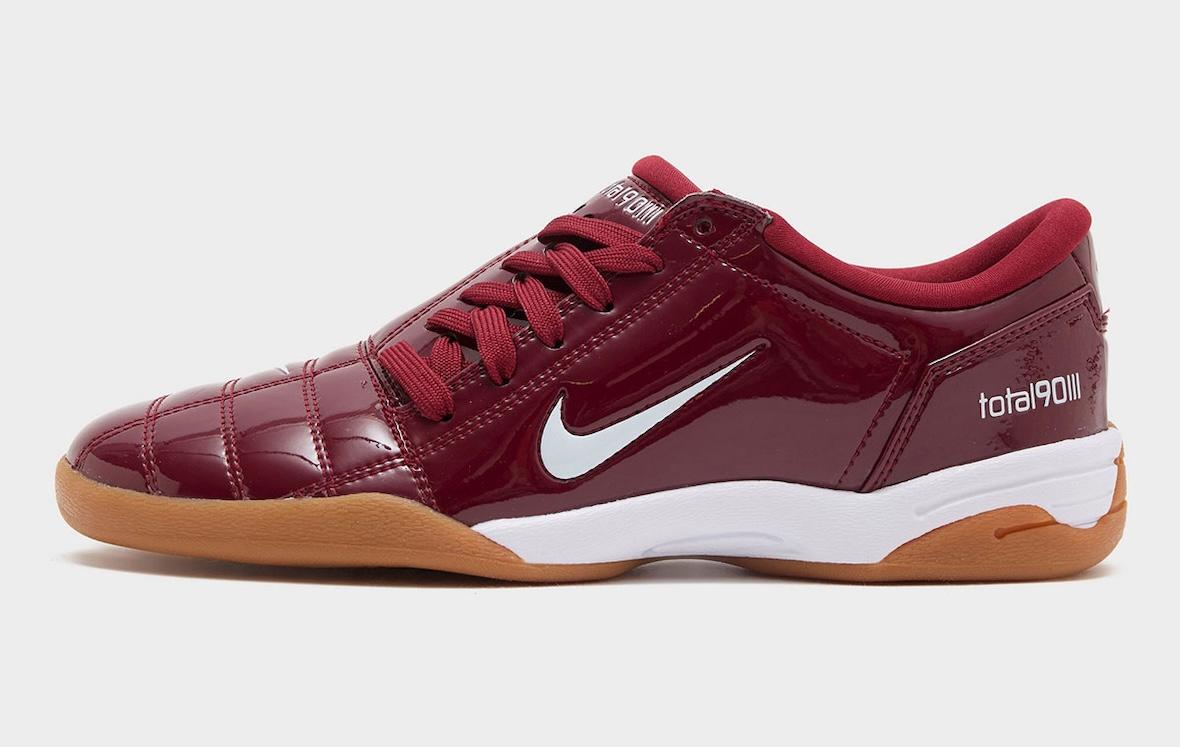 耐克 TOTAL 90 III "團隊紅 "配漆皮 Nike Total 90 III, Nike Total 90, Nike - 耐克 TOTAL 90 III "團隊紅 "配漆皮