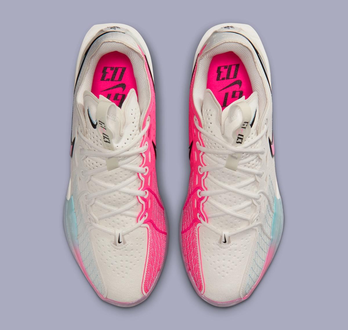 耐克 GT Cut 3 "幻影/粉紅爆炸 "10 月 1 日上市 Nike Zoom GT Cut, Nike - 耐克 GT Cut 3 "幻影/粉紅爆炸 "10 月 1 日上市