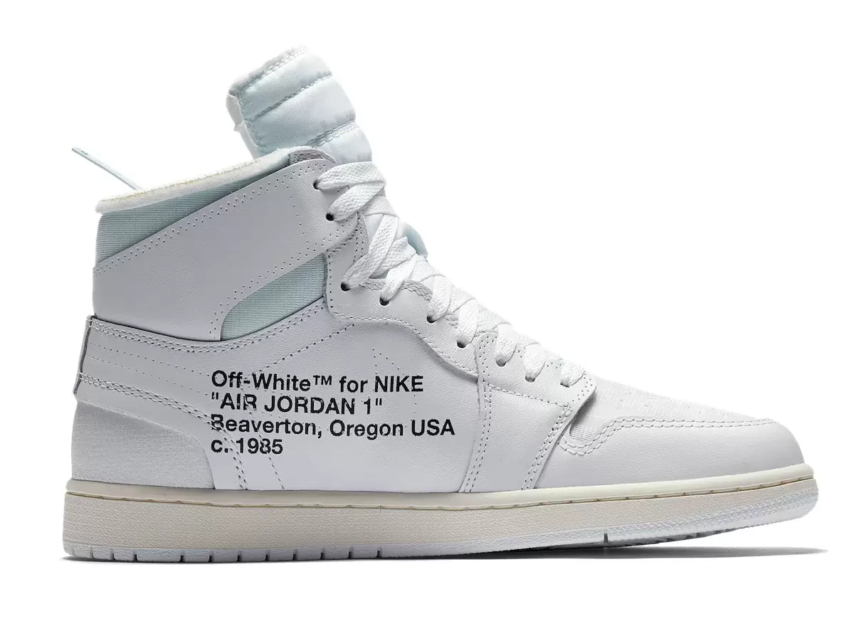 Off-White x Air Jordan 1 High OG "Alaska" 2026 年春季發佈 Virgil Abloh, OFF-WHITE x Air Jordan 1, Air Jordan 1, Air Jordan - Off-White x Air Jordan 1 High OG "Alaska" 2026 年春季發佈