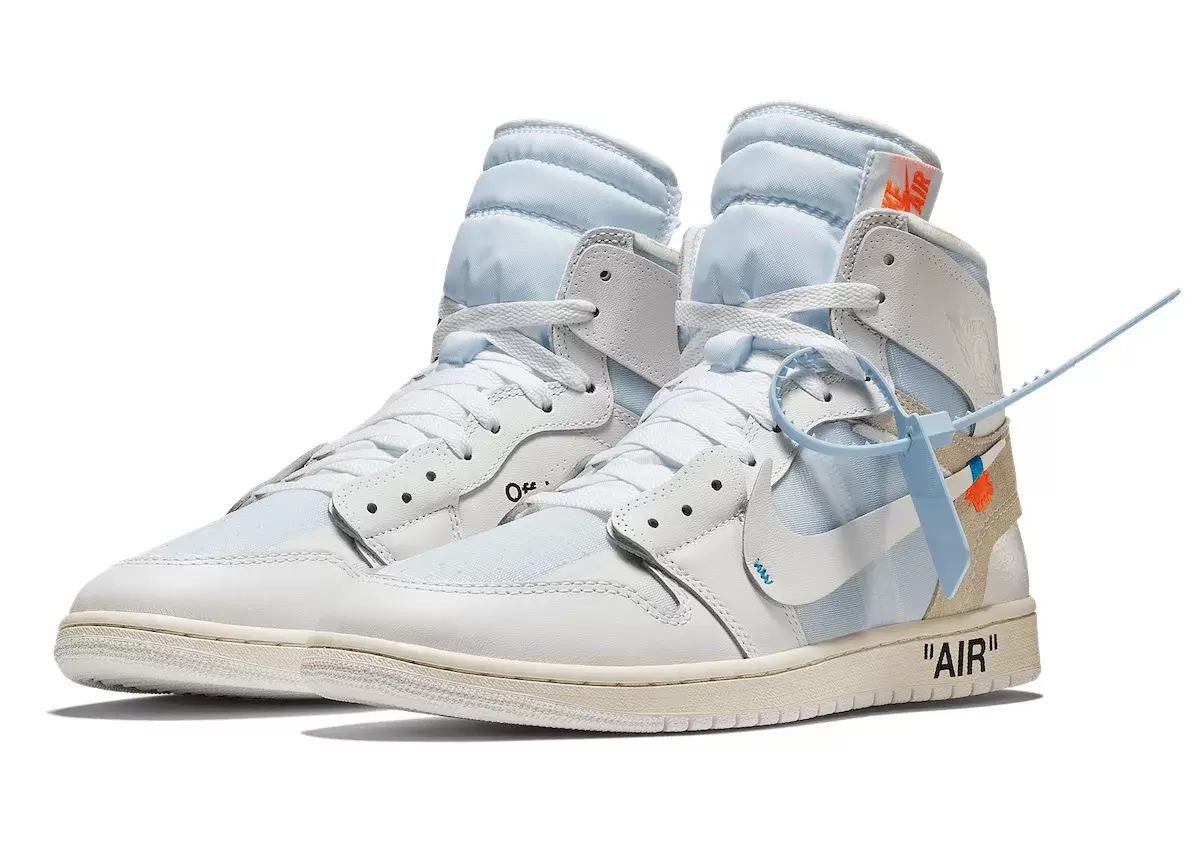 Off-White x Air Jordan 1 High OG "Alaska" 2026 年春季發佈 Virgil Abloh, OFF-WHITE x Air Jordan 1, Air Jordan 1, Air Jordan - Off-White x Air Jordan 1 High OG "Alaska" 2026 年春季發佈