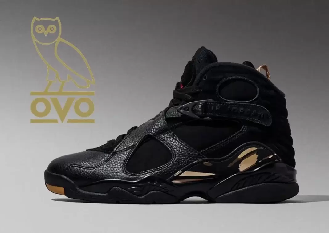 Sneaker Talk, Drake, Air Jordan 8 OVO, Air Jordan 8, Air Jordan - 球鞋話題：OVO x Air Jordan 8 "黑色"