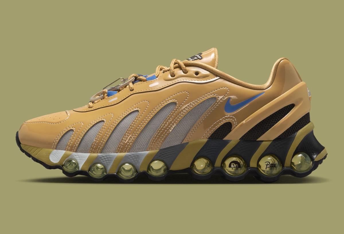 帕塔 x 耐克 Air Max DN8 "俱樂部金色 "10 月 1 日發佈 Patta, Nike Air Max DN8, Nike Air Max Dn, Nike - 帕塔 x 耐克 Air Max DN8 "俱樂部金色 "10 月 1 日發佈