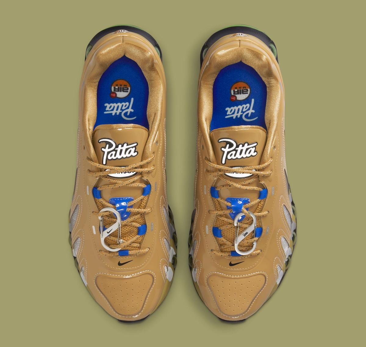 帕塔 x 耐克 Air Max DN8 "俱樂部金色 "10 月 1 日發佈 Patta, Nike Air Max DN8, Nike Air Max Dn, Nike - 帕塔 x 耐克 Air Max DN8 "俱樂部金色 "10 月 1 日發佈