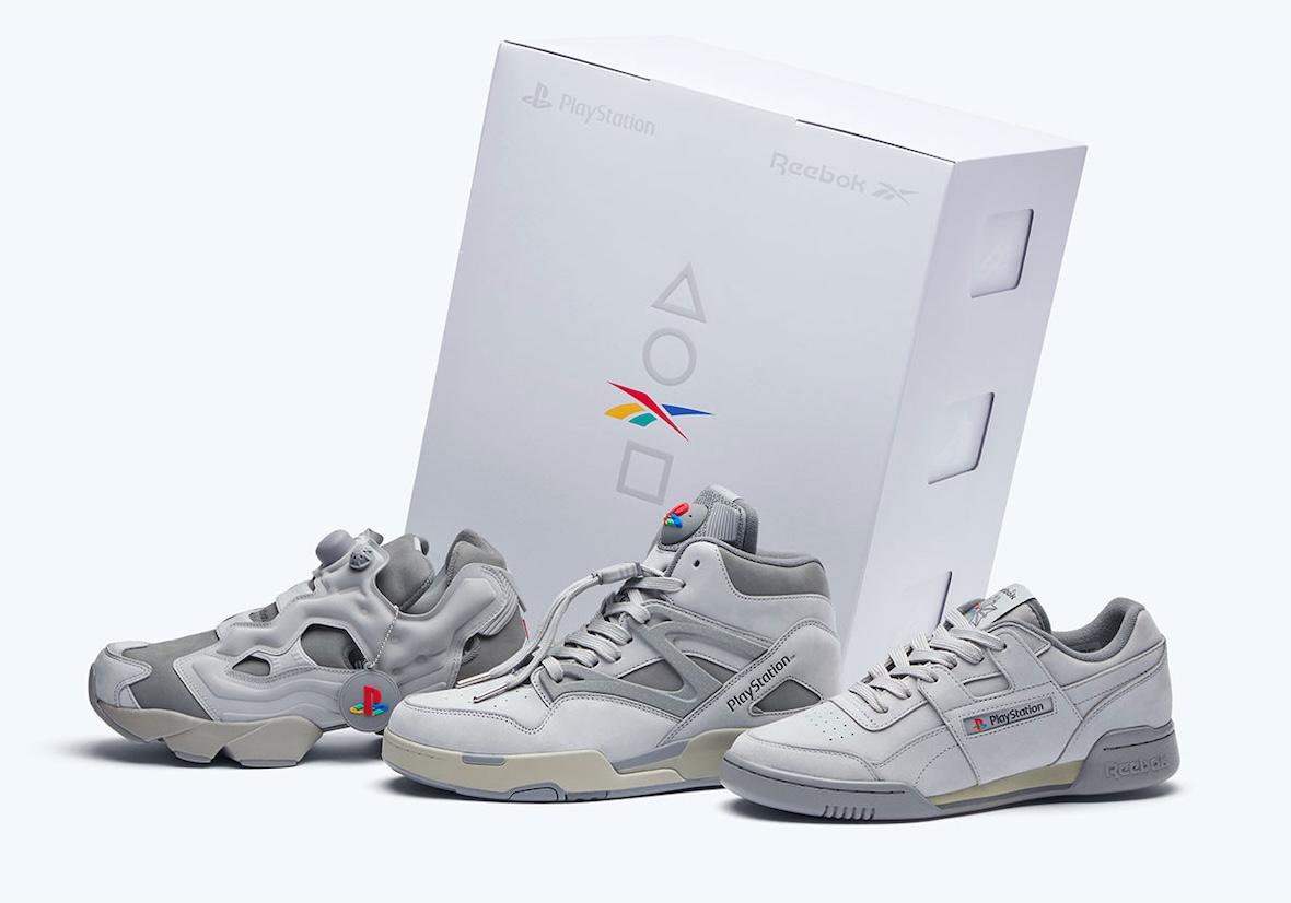 銳步推出 Playstation 30 周年特別系列 Reebok Workout Plus, Reebok Pump Omni Zone II, Reebok Insta Pump Fury, Reebok - 銳步推出 Playstation 30 周年特別系列