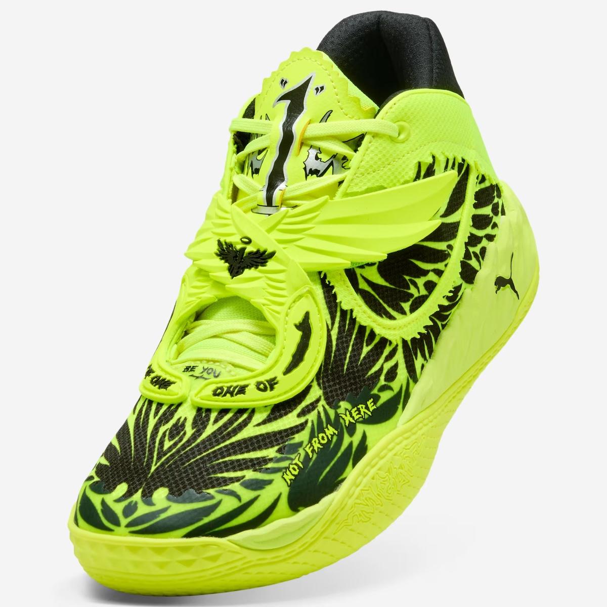 PUMA MB.05 "Voltage "黃色預警點亮球場 PUMA MB.05, Puma, LaMelo Ball - PUMA MB.05 "Voltage "黃色預警點亮球場