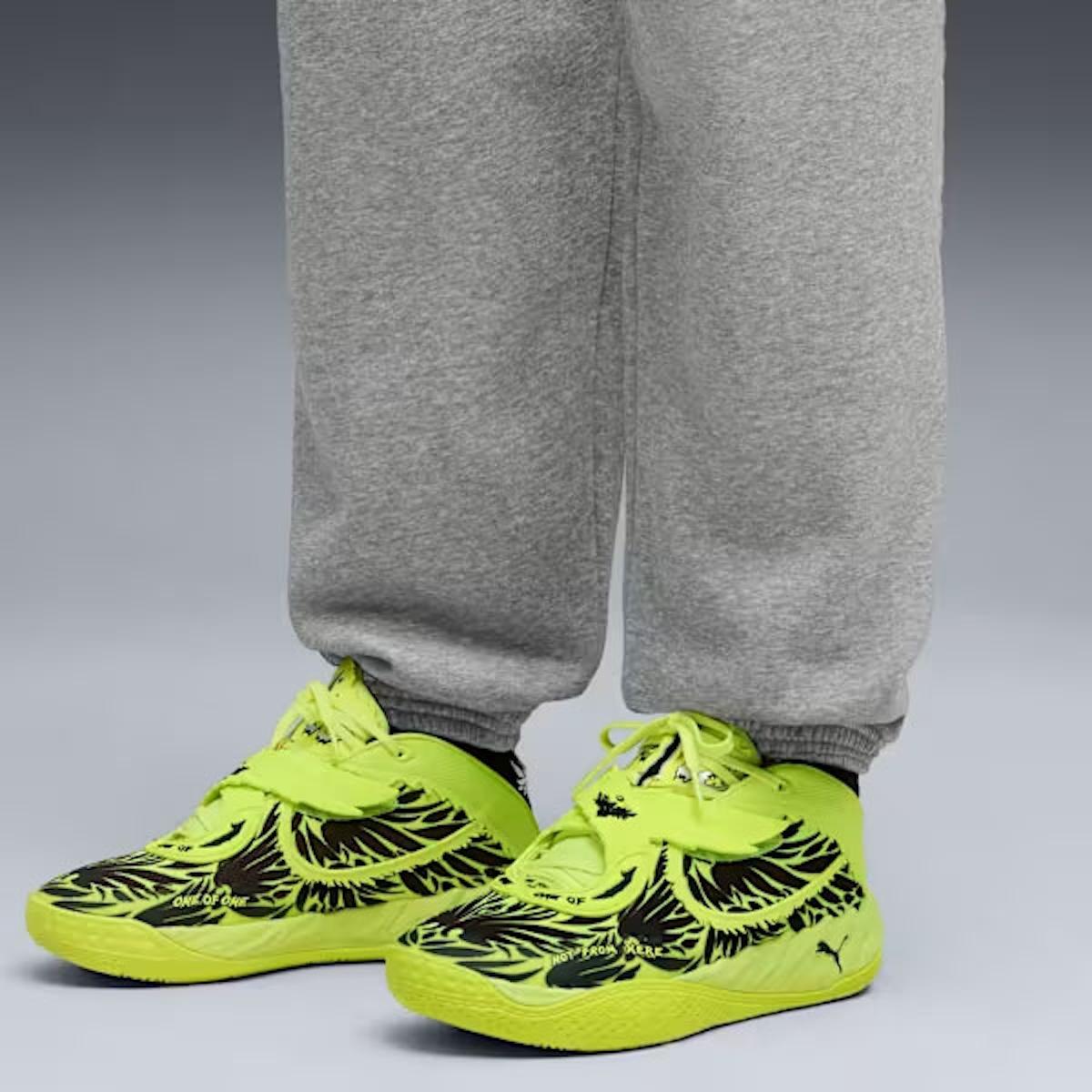 PUMA MB.05 "Voltage "黃色預警點亮球場 PUMA MB.05, Puma, LaMelo Ball - PUMA MB.05 "Voltage "黃色預警點亮球場