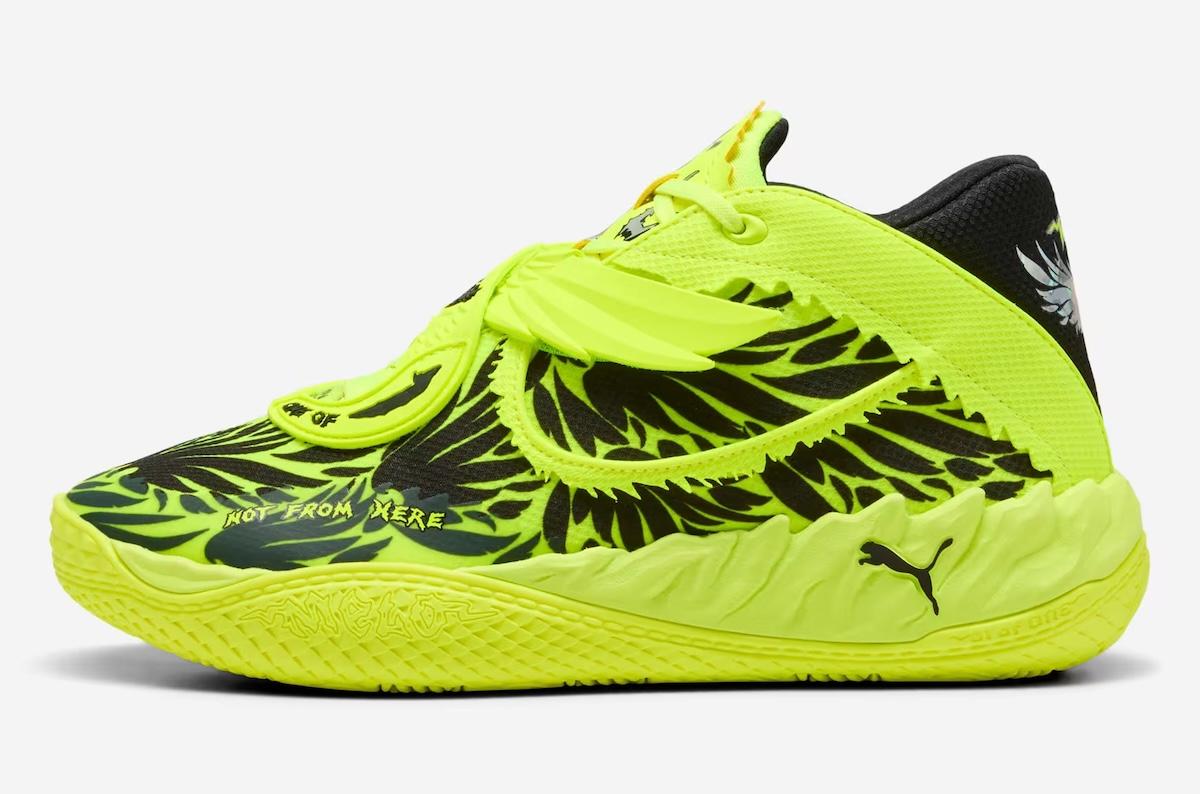 PUMA MB.05 "Voltage "黃色預警點亮球場 PUMA MB.05, Puma, LaMelo Ball - PUMA MB.05 "Voltage "黃色預警點亮球場