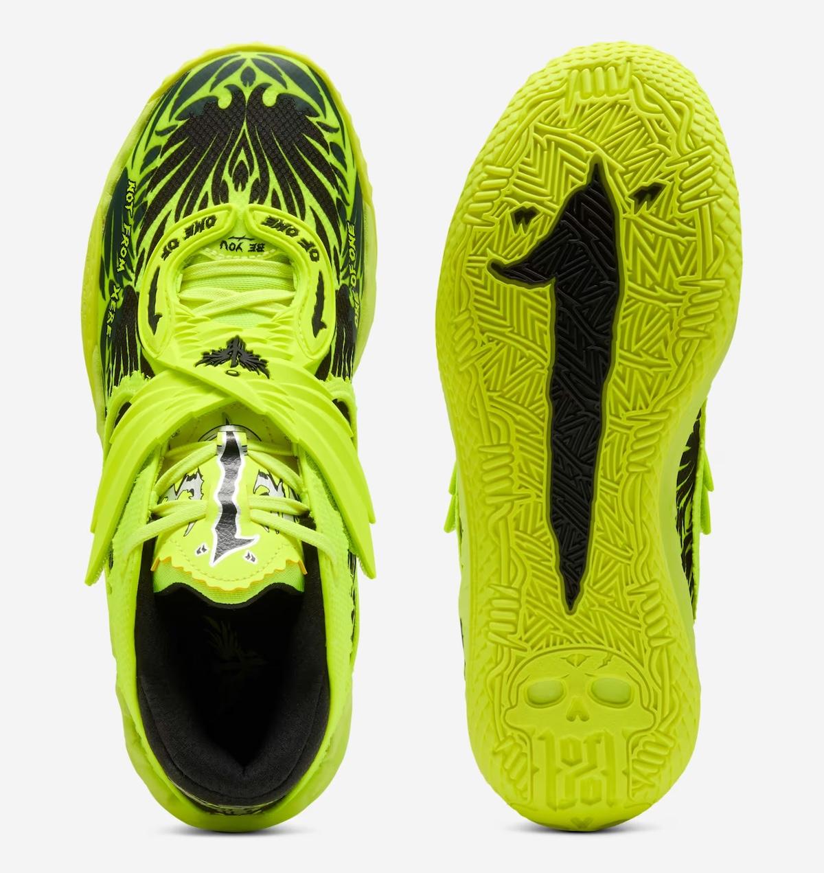 PUMA MB.05 "Voltage "黃色預警點亮球場 PUMA MB.05, Puma, LaMelo Ball - PUMA MB.05 "Voltage "黃色預警點亮球場