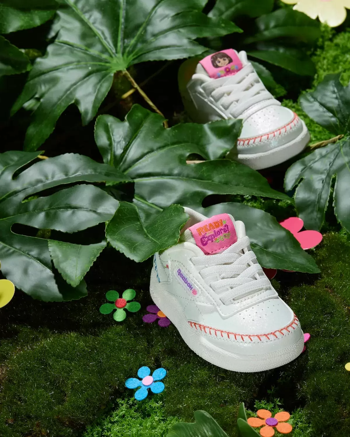銳步 x 朵拉系列 9 月 17 日發佈 Reebok Club C, Reebok Classic Leather, Reebok - 銳步 x 朵拉系列 9 月 17 日發佈