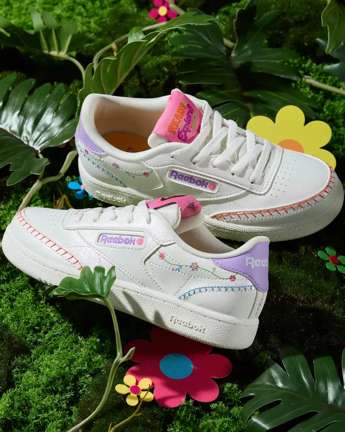 銳步 x 朵拉系列 9 月 17 日發佈 Reebok Club C, Reebok Classic Leather, Reebok - 銳步 x 朵拉系列 9 月 17 日發佈