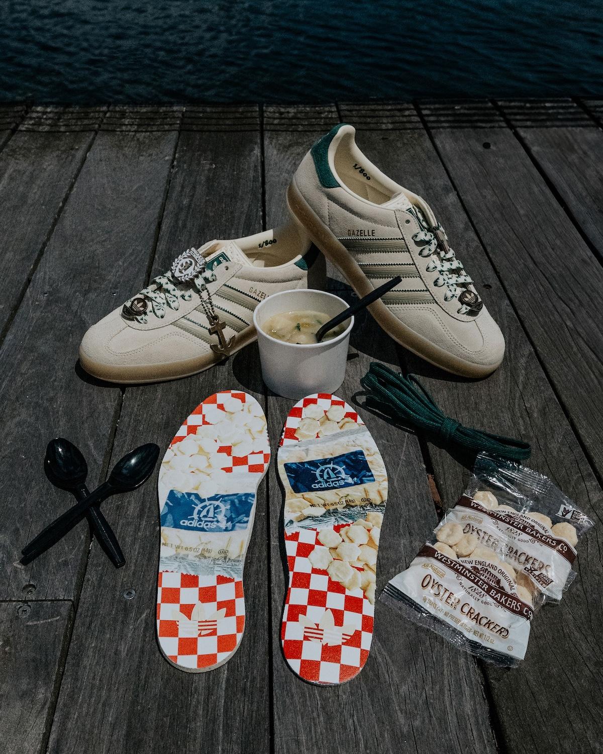 adidas Gazelle, adidas - Sneaker Junkies x adidas Gazelle "蛤蜊雜燴 "9 月 13 日發售