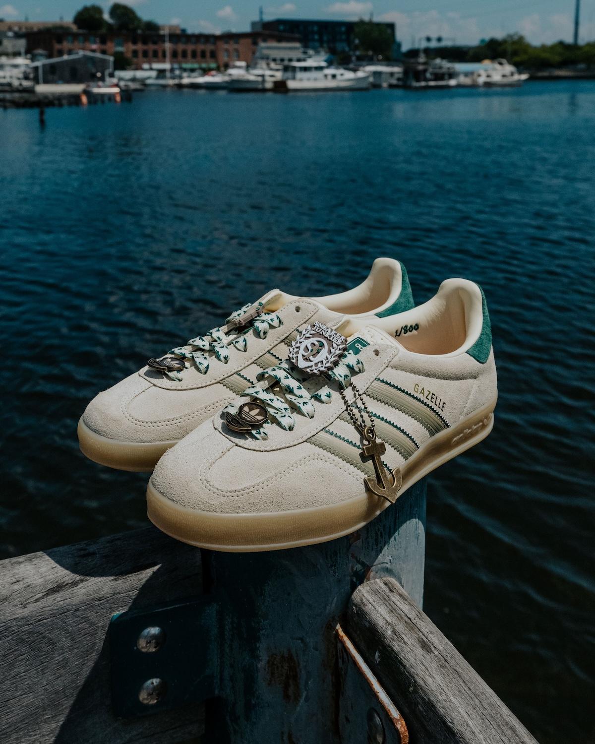 adidas Gazelle, adidas - Sneaker Junkies x adidas Gazelle "蛤蜊雜燴 "9 月 13 日發售