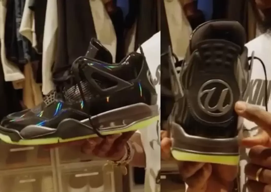 Usher, Air Jordan 4, Air Jordan - 烏舍爾發佈 Air Jordan 4 "Universe "超級碗 PE