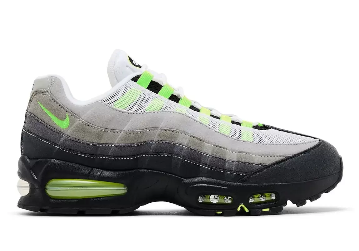 耐克 Air Max 95 OG "霓虹 "2026 年 3 月回歸 Nike Air Max 95, Nike, GOAT - 耐克 Air Max 95 OG "霓虹 "2026 年 3 月回歸