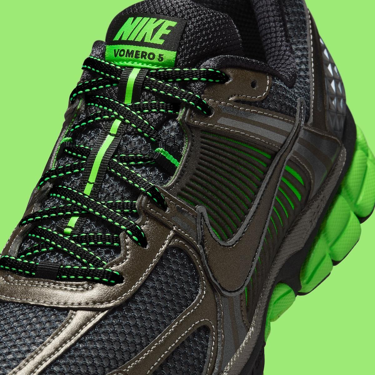 耐克 Zoom Vomero 5 "金屬錫/綠色罷工 "現已上市(2025 年 10 月) Nike Zoom Vomero 5, Nike - 耐克 Zoom Vomero 5 "金屬錫/綠色罷工 "現已上市(2025 年 10 月)
