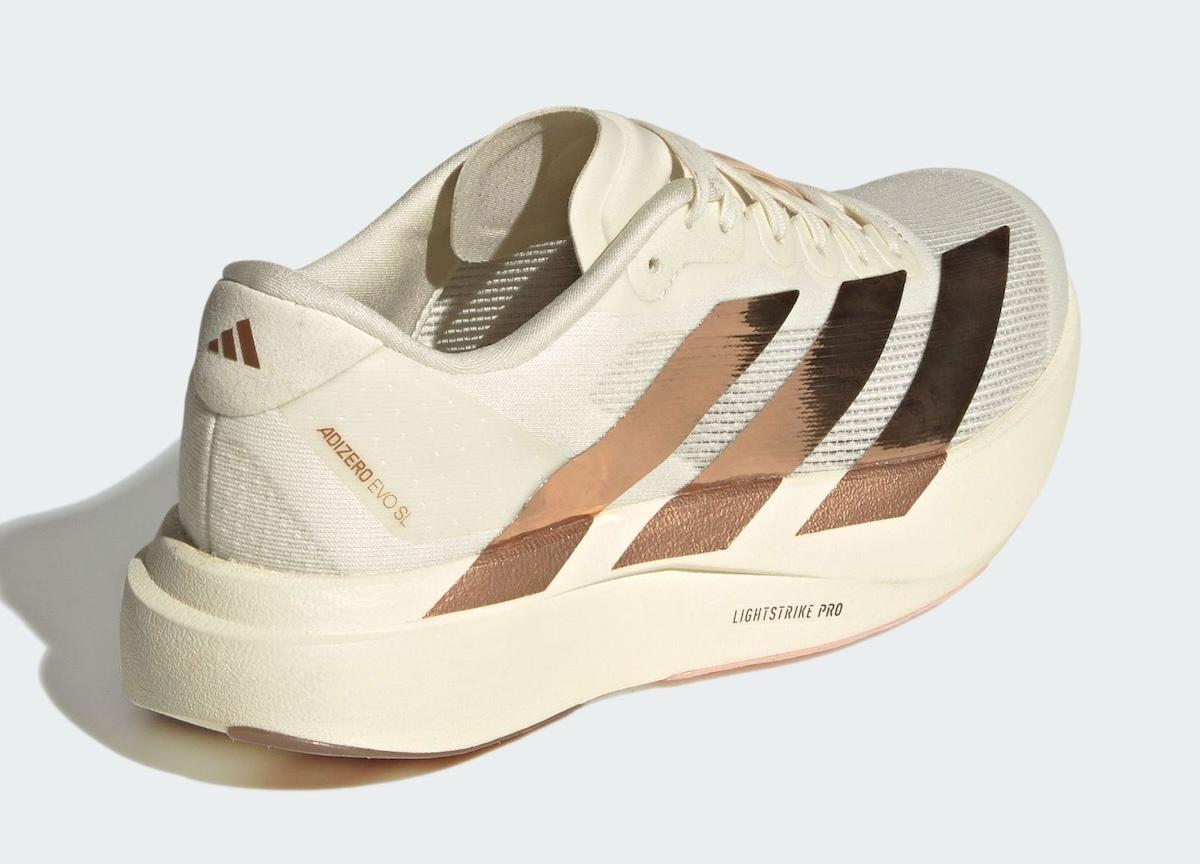 阿迪達斯 Adizero Evo SL 閃耀 "金屬條紋 "改頭換面 Off-White, adidas adiZero, adidas - 阿迪達斯 Adizero Evo SL 閃耀 "金屬條紋 "改頭換面