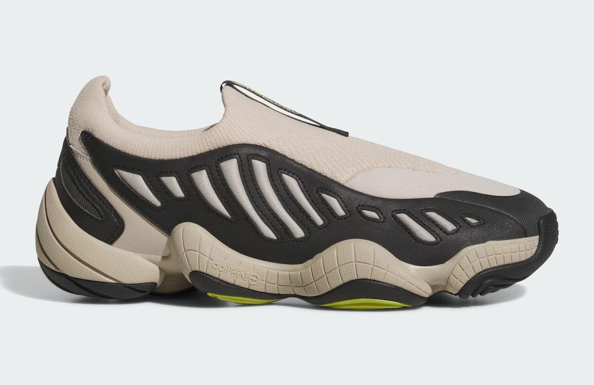 adidas Intimidation, adidas - 阿迪達斯 Intimidation Low Slip-On 鞋款以 "黑色 "和 "奇妙米色 "亮相