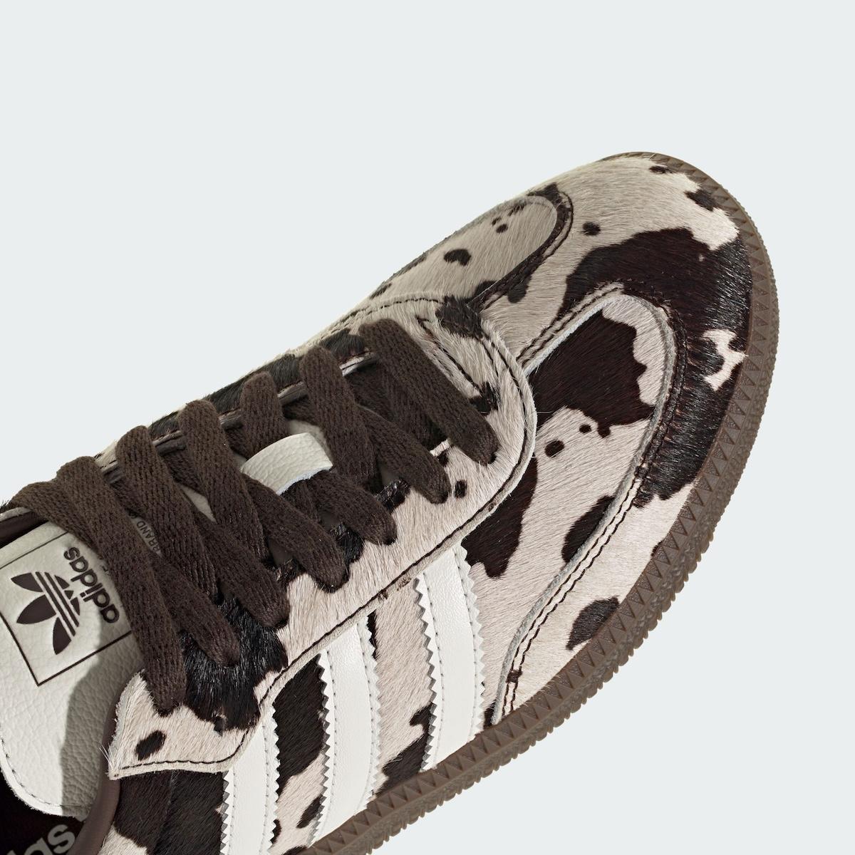 阿迪達斯 Samba 為 2025 年秋季推出 "牛印 "套裝 adidas Samba, adidas - 阿迪達斯 Samba 為 2025 年秋季推出 "牛印 "套裝