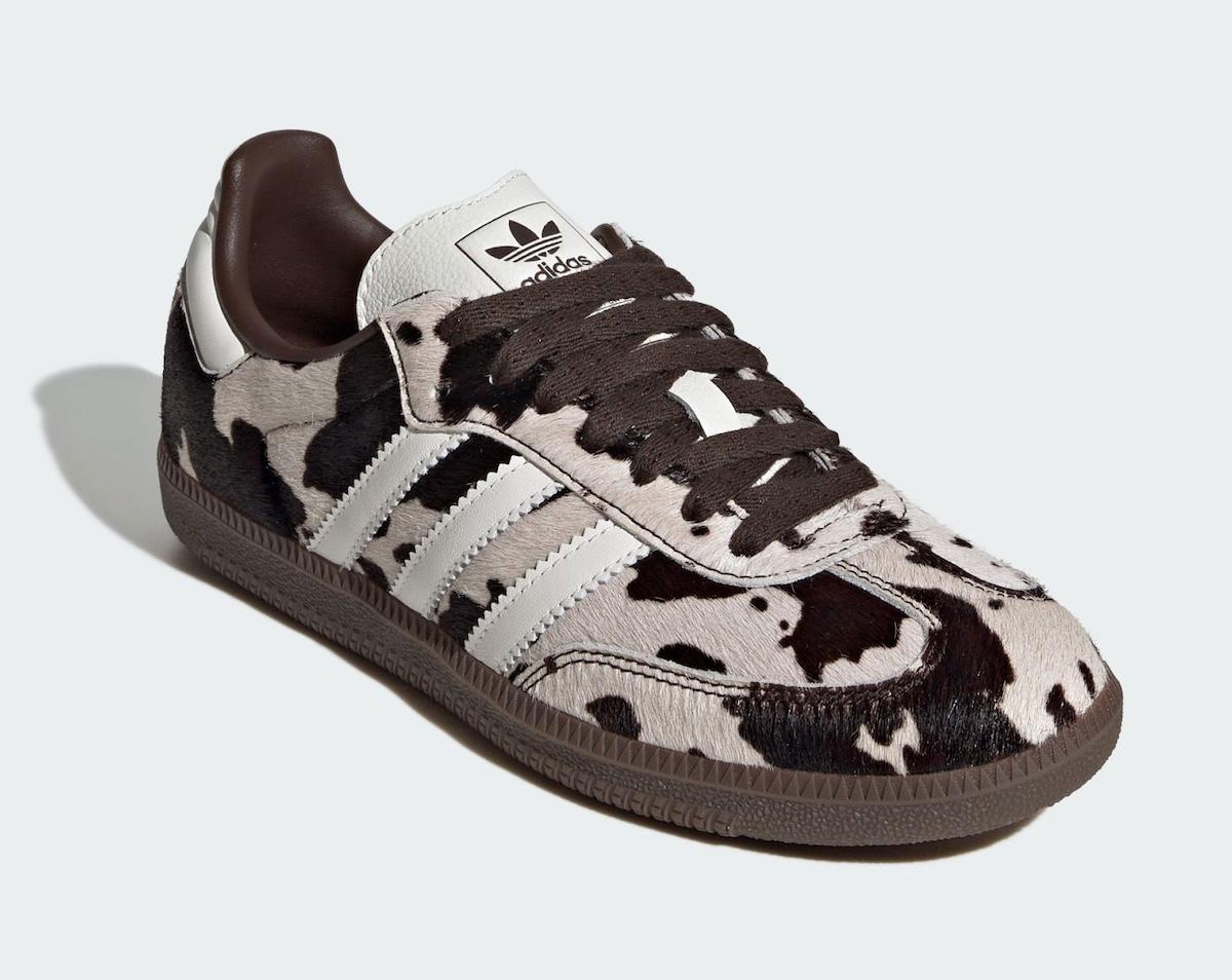 阿迪達斯 Samba 為 2025 年秋季推出 "牛印 "套裝 adidas Samba, adidas - 阿迪達斯 Samba 為 2025 年秋季推出 "牛印 "套裝