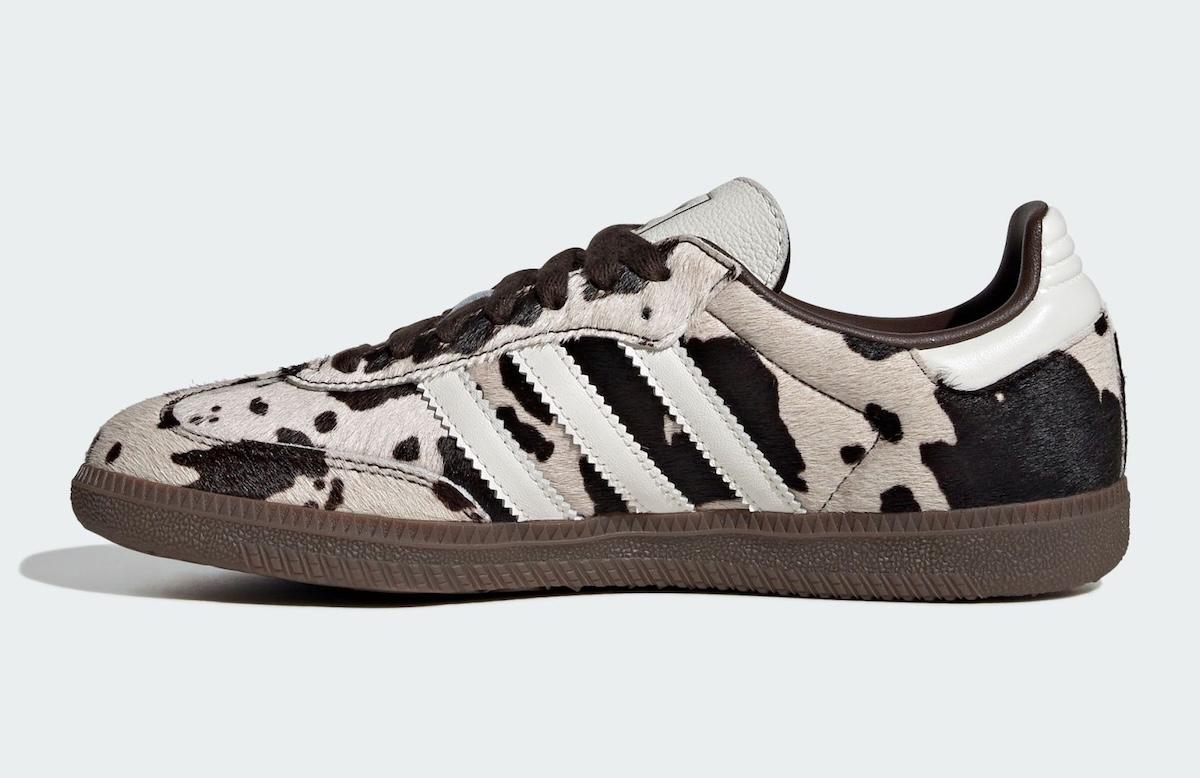 阿迪達斯 Samba 為 2025 年秋季推出 "牛印 "套裝 adidas Samba, adidas - 阿迪達斯 Samba 為 2025 年秋季推出 "牛印 "套裝