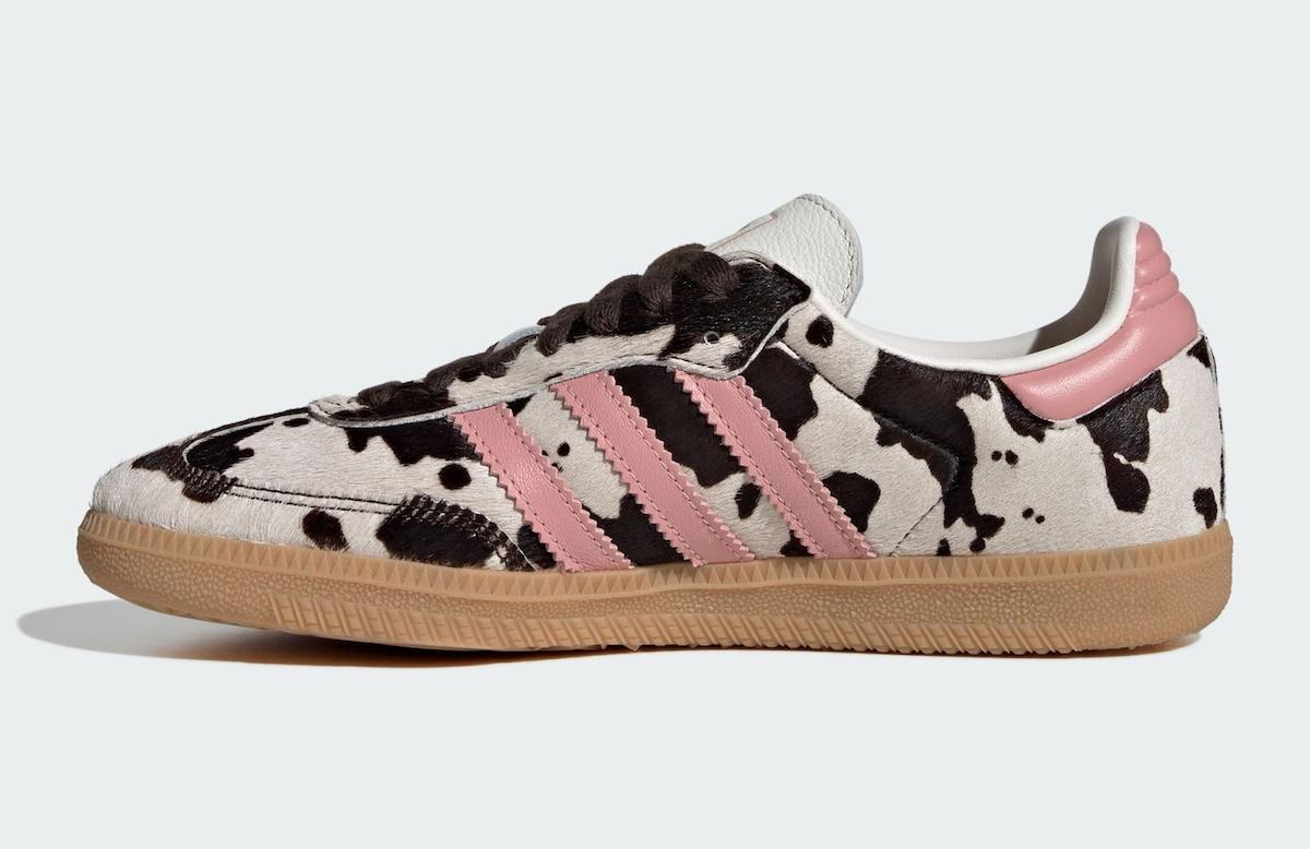 阿迪達斯 Samba 為 2025 年秋季推出 "牛印 "套裝 adidas Samba, adidas - 阿迪達斯 Samba 為 2025 年秋季推出 "牛印 "套裝